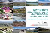 6 Escenarios de Cambio Climatico Cuenca Del Mantaro Al 2100 - Junin