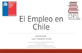 El Empleo en Chile ESCUELA NACIONAL DE FORMACIÓN SINDICAL 2015 “NUEVOS LÍDERES” CENTRAL UNITARIA DE TRABAJADORES DE CHILE SUBSECRETARÍA DEL TRABAJO – MINISTERIO.