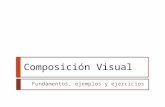 Composición Visual Fundamentos, ejemplos y ejercicios.