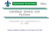 Cuerpo Académico Dinámica de Sistemas UV-CA-281 Canihuá ahora con Python Llevando la ingeniería a la WEB.