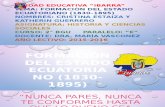 Formación Del Estado Ecuatoriano 1