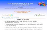 Presentación Sobre Encuesta Nacional de Juventud 2013 y Proyecto La Juventud Venezolana Protagonista de La Democracia - Anitza Freitez, Directora General IIE
