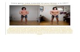 Cómo Ganar Masa Muscular en Poco Tiempo a Lo CR7