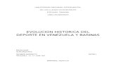 Evolucion Del Deporte en Venezuela