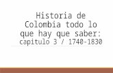 Historia de Colombia todo lo que hay que saber (resumen capitulo 3)
