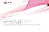 Manual Televisor LG LCD LED