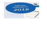 Agenda Calendario 2016 Sin Macros ClasesExcel