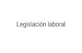 Legislación Laboral EUA