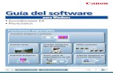 Canon Cámara Guia Software