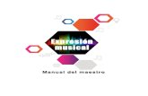 Manual Maestro Expresion Musical