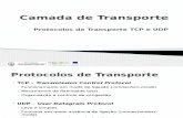 Camada e Protocolos de Transporte