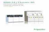 Catalogo Distribución en Media Tensión Celdas RM6 24 - Flusarc 36 de Schneider
