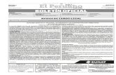 Diario Oficial El Peruano, Edición 9221. 26 de enero de 2016