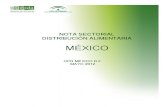 Market Study - Distribución Alimentaria Mexico 2012