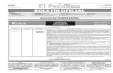 Diario Oficial El Peruano, Edición 9220. 25 de enero de 2016