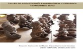 Taller arqueologia experimental y cerámica tradicional Zenú
