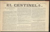 Diario de Guerra El Centinela del 21 de noviembre de 1867 N°31