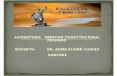 Derecho Constitucional Peruano - Historia Del Constitucionalismo Peruano