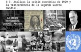 B 3. Crisis de 1929 y 2ª Guerra Mundial