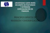 Tema 1 Principios Básicos de Inversión y Diversificación