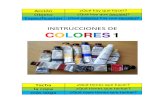Instrucciones de Colores 1