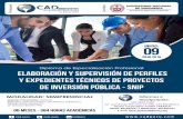Dossier Snip Huanuco-EXPEDIENTES TÉCNICOS DE OBRAS