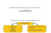 Sem1.2. Paradigmas Modelos Educativo
