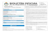Boletín Oficial de la República Argentina, Número 33.409. 30 de junio de 2016