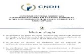 Informe CNDH 2016