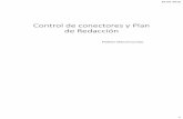 Control de Conectores y Plan de Redacción