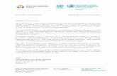 José Felix Lafaurie: recibo carta de las Naciones Unidas con beneplácito