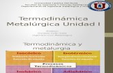 Termodinamica Metalurgica Unidad I