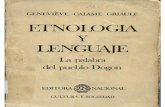 Etnologia y Lenguaje. La Palabra Del Pueblo Dogón - Griaule, Genevieve