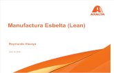 Manufactura Esbelta (5S- Implementacion Pta)