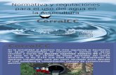 PPT Normativa y Regulaciones Para El Uso Del Agua