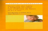 Desarrollo Del Habla y Lenguaje en El Nino Con Sindrome de Down 0 a 3 Anyos - Perera y Otros - Libro