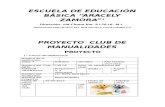 Proyecto Del Club - Manualidades