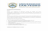 Prediccion Empresarial Universidad San Pedro