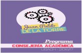 Programa Juan Pablo De la Torre Consejero Académico, Opción 4