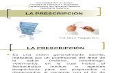 Tema 4 La Prescripción