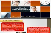 La Auditoria Administrativa (1)