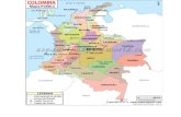 Colombia y Departamentos