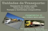 UNIDADES DE TRANSPORTES, CONCLUSIONES Y RECOMENDACIONES