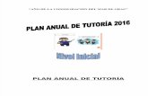 Plan Anual de Tutoría 2016 inicial Tambo