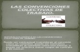 LAS CONVENCIONES COLECTIVAS DE