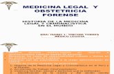 1º Clase-historia Medicina Legal Forence