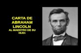 Carta al maestro Lincoln.pptx