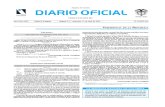 Diario oficial de Colombia n° 49.857. 27 de abril de 2016