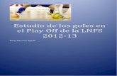 Estudio de Los Goles LNFS Play Off 2012-13