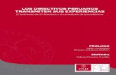 Directivos Peruanos Transmiten Experiencias